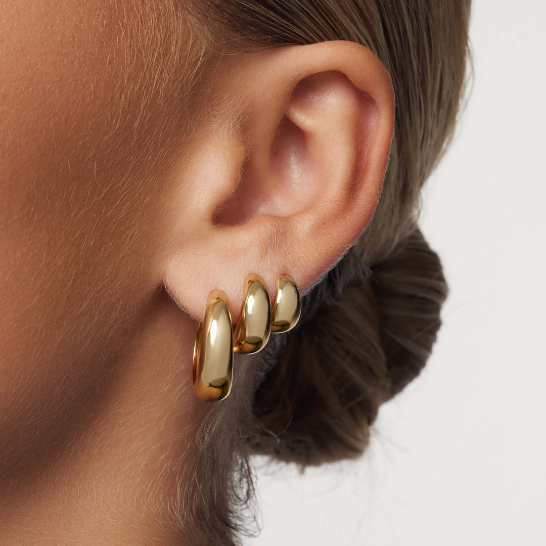 Vivid Rue Hoop Earrings