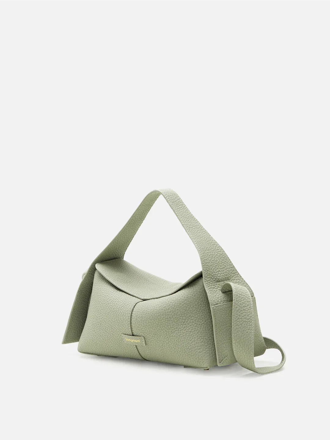 Roxane™ | Curved Leather Shoulder Bag