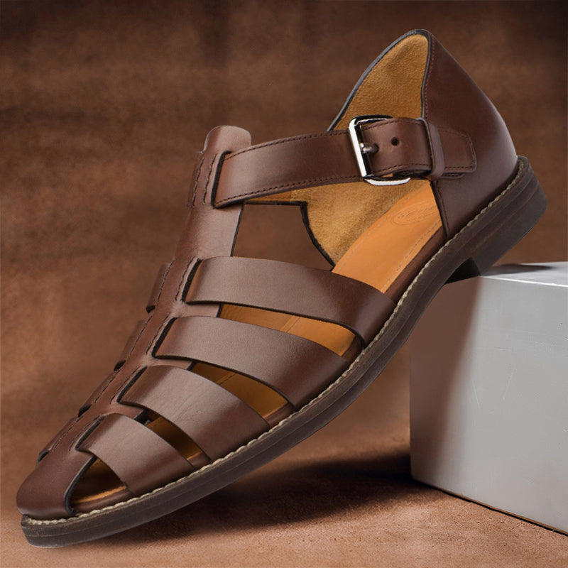 Felix™ | Leather Orthopedic Sandals