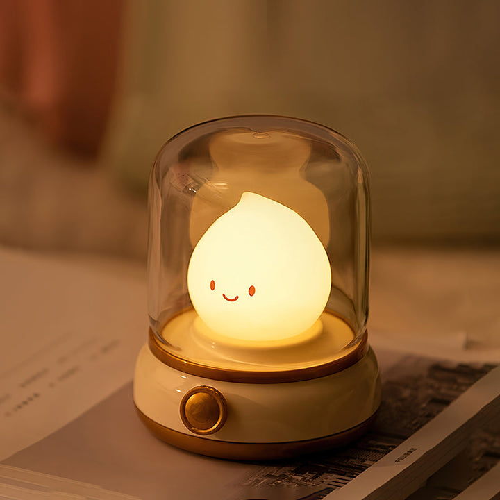 LED Flame-Effect Bedside Table Lamp — view 4