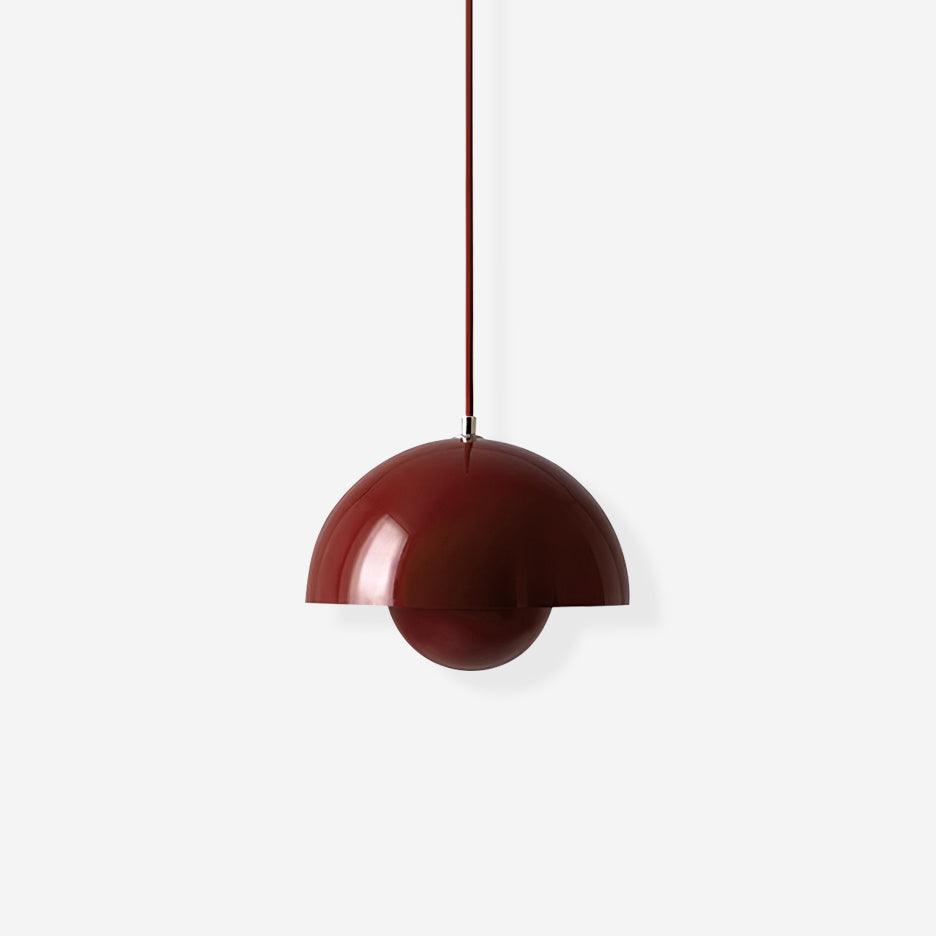 Dome Shade Pendant Light with Globe Diffuser — view 1