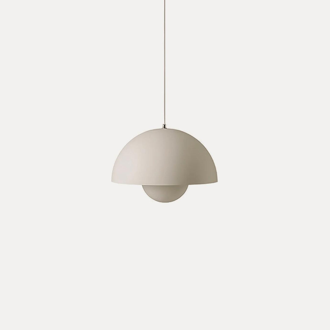 Dome Shade Pendant Light with Globe Diffuser — view 10