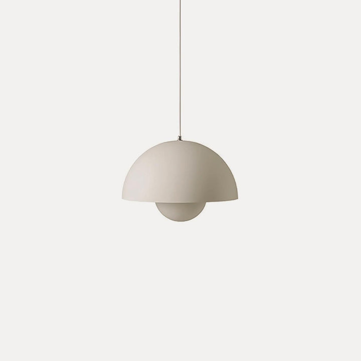 Dome Shade Pendant Light with Globe Diffuser — view 10