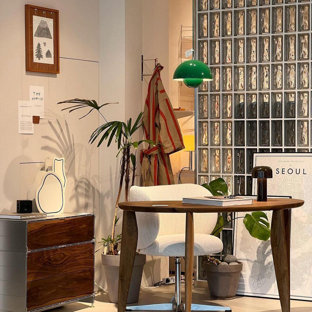 Dome Shade Pendant Light with Globe Diffuser — view 4