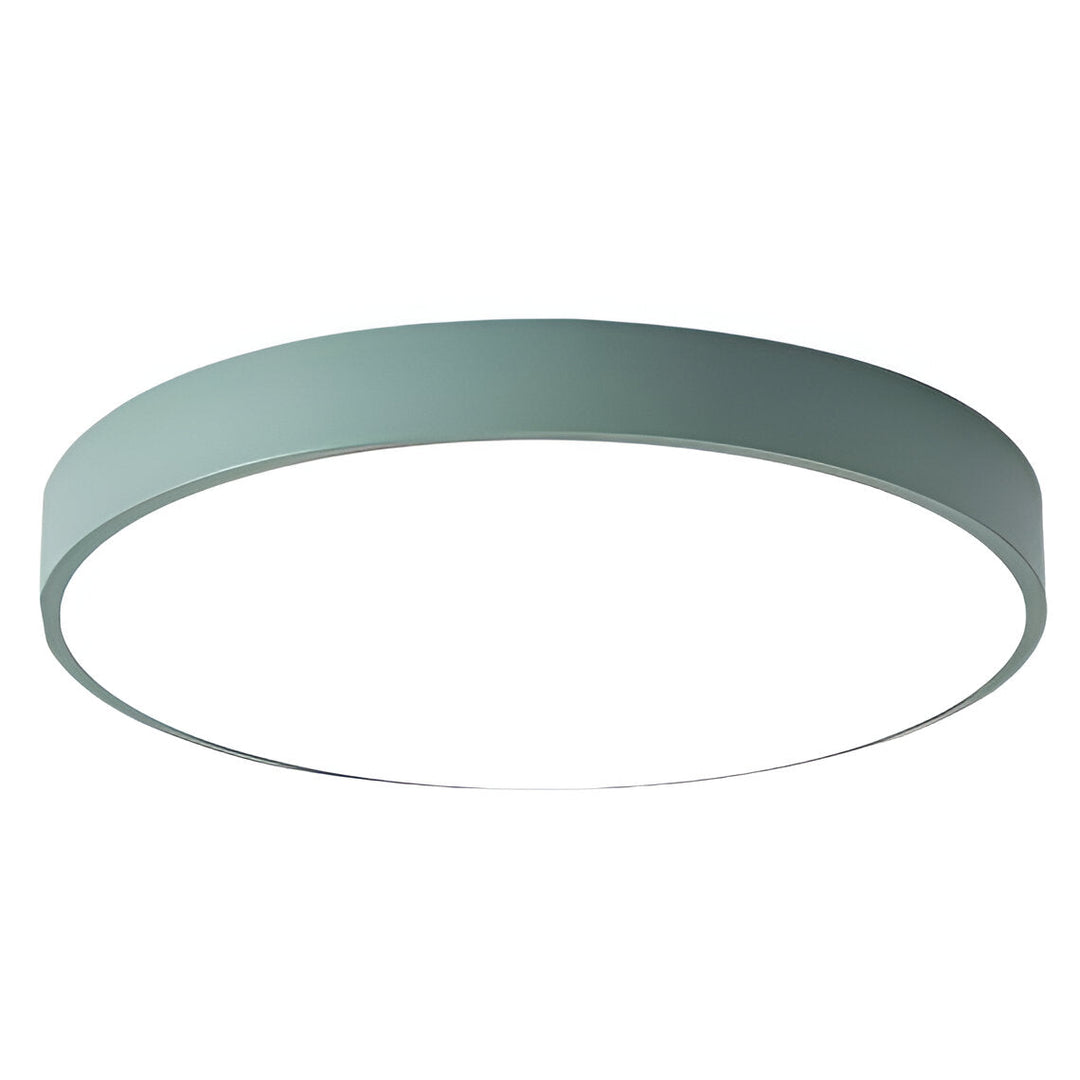 LED Low-Profile Round Ceiling Light with Slim Frame — view 5