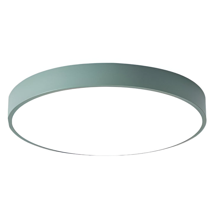 LED Low-Profile Round Ceiling Light with Slim Frame — view 5