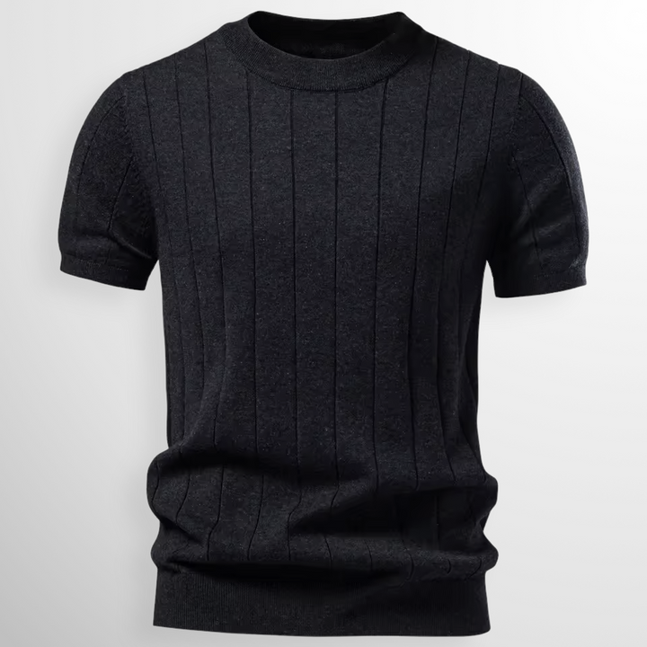 Luca™ | Luxurious Ribbed T-Shirt