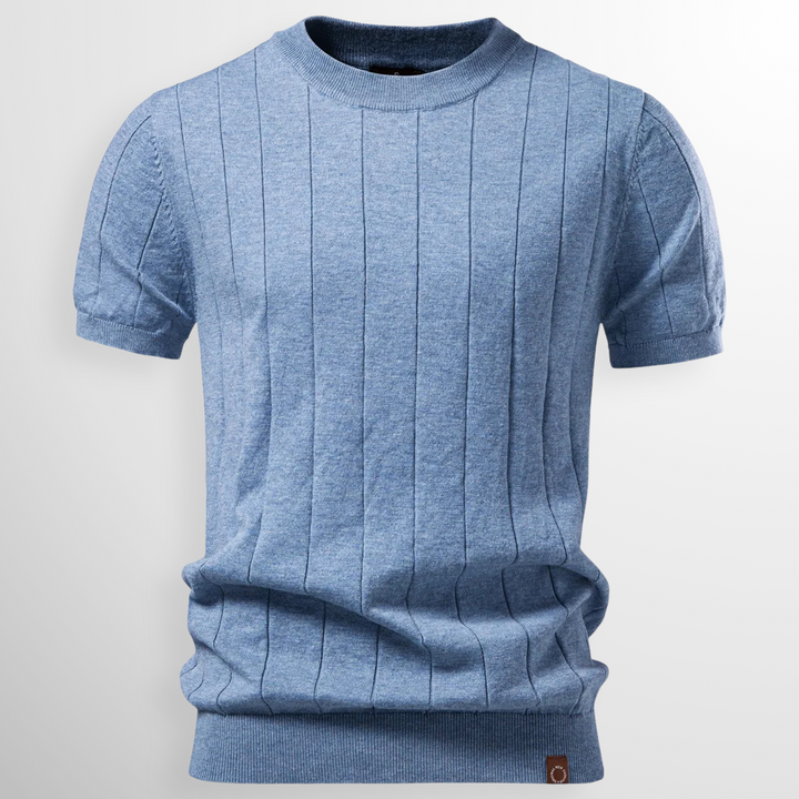 Luca™ | Luxurious Ribbed T-Shirt