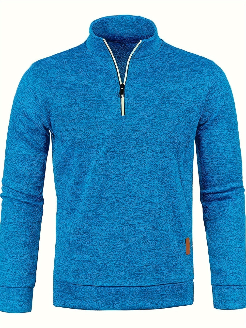 Jonas™ | Men's Heathered Quarter-Zip Pullover with Stand Collar