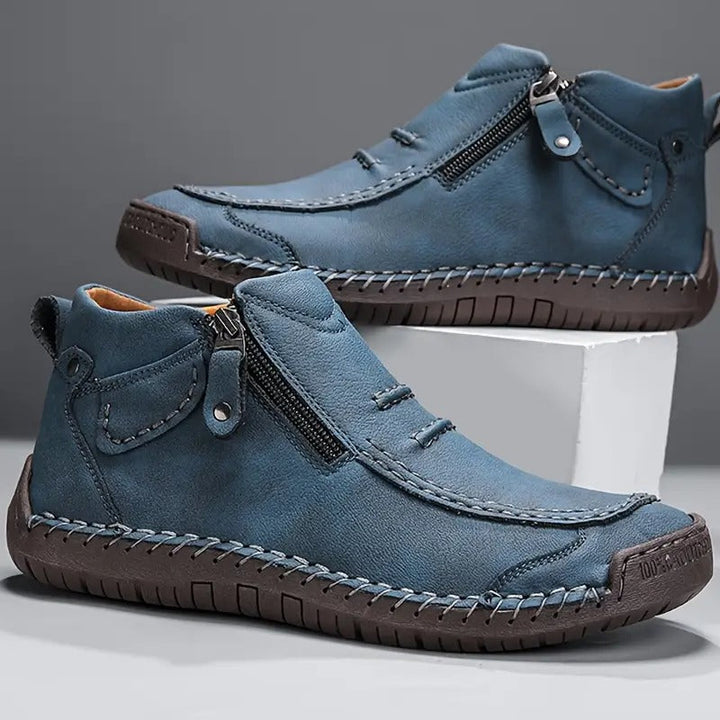 Lyon™ | Handcrafted Zipper Ankle Shoes
