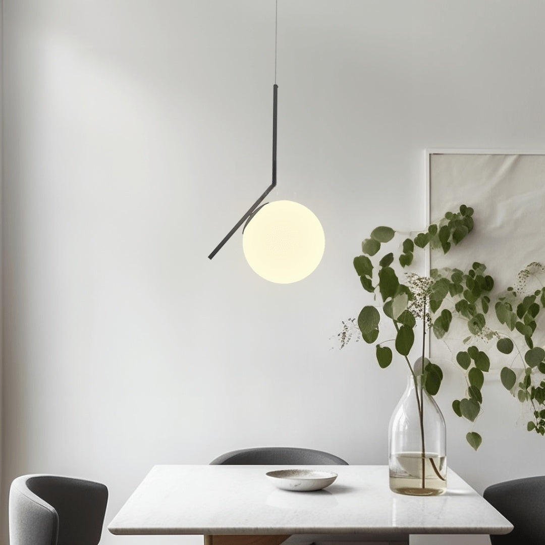 Oval Cage Globe Pendant Light — view 7