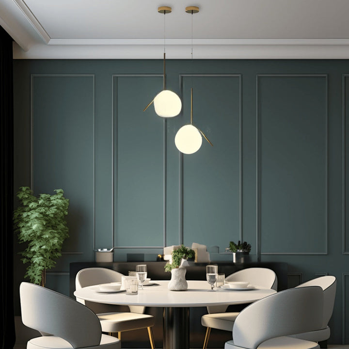 Oval Cage Globe Pendant Light — view 8