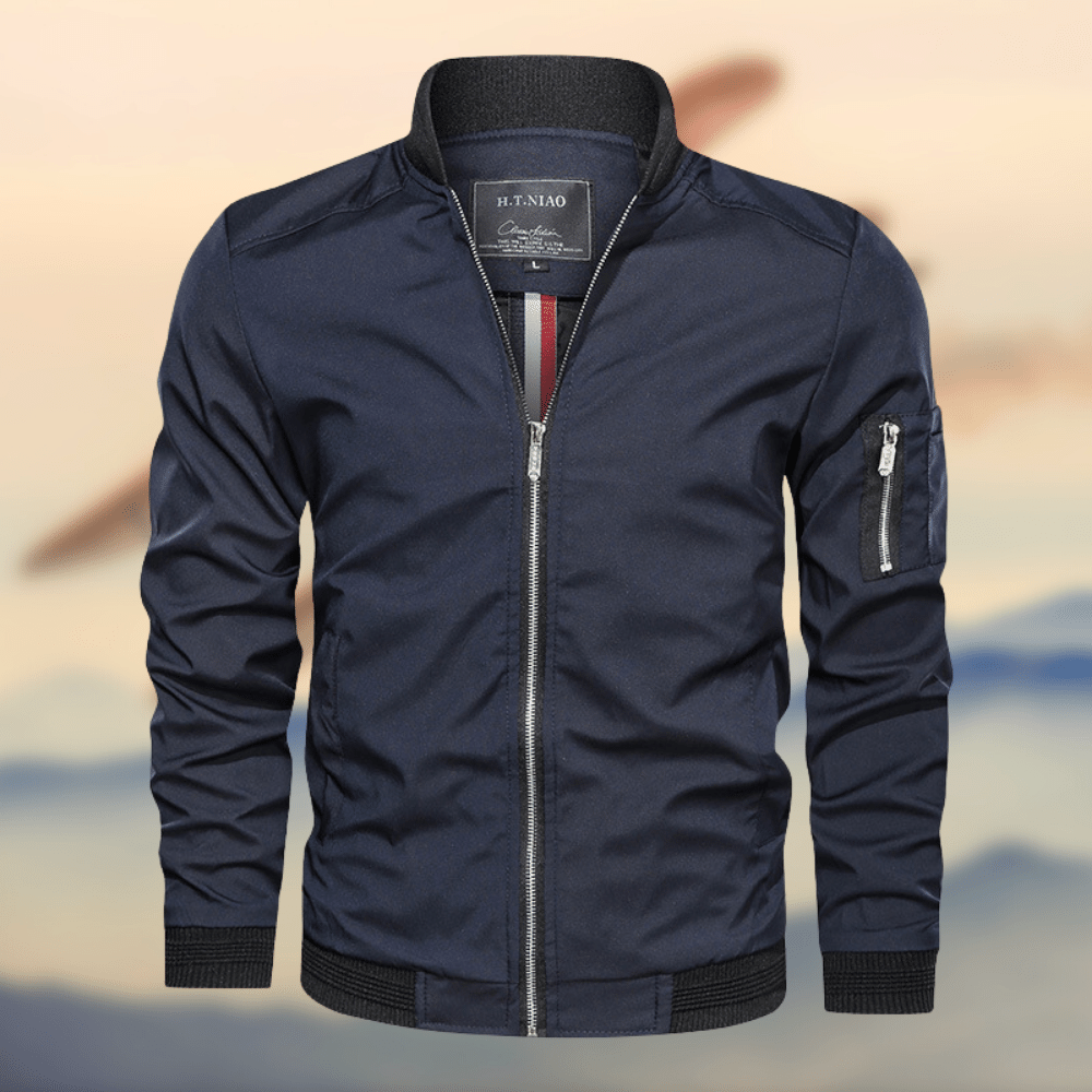 Sullivan™ | Men's Bomber Jacket with Sleeve Pocket