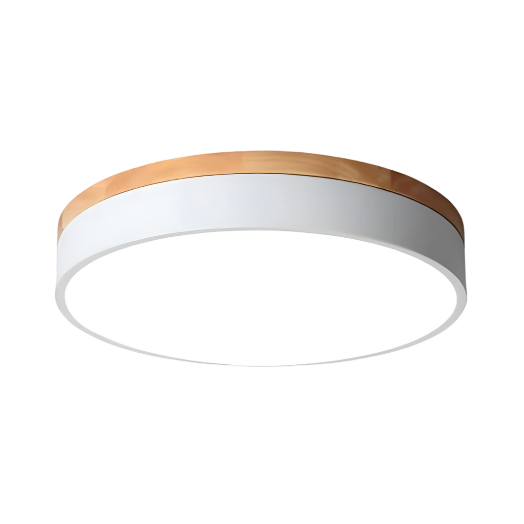 LED Nordic Round Flush Ceiling Light with Acrylic Diffuser — view 9