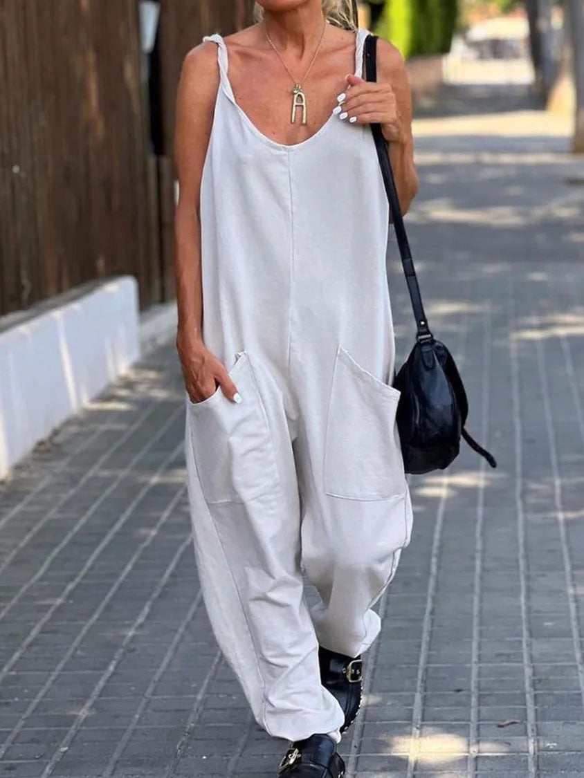 Loser Overall with Large Pockets
