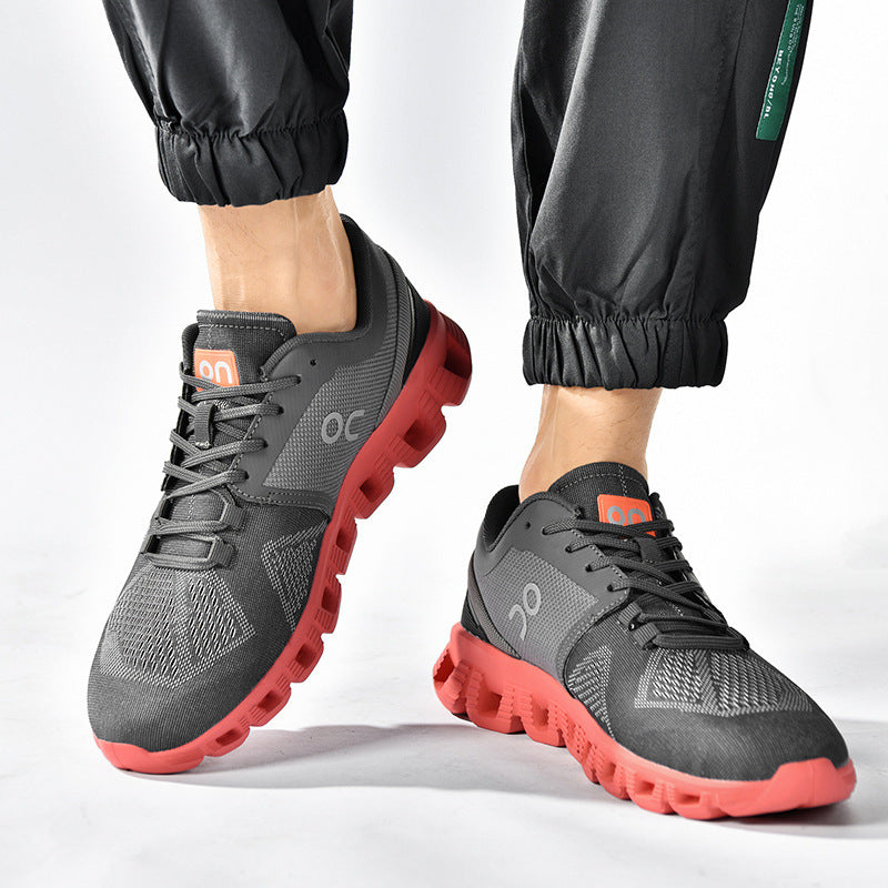 Vianney™ | Men's Low-Top Running Sneakers with Segmented Sole