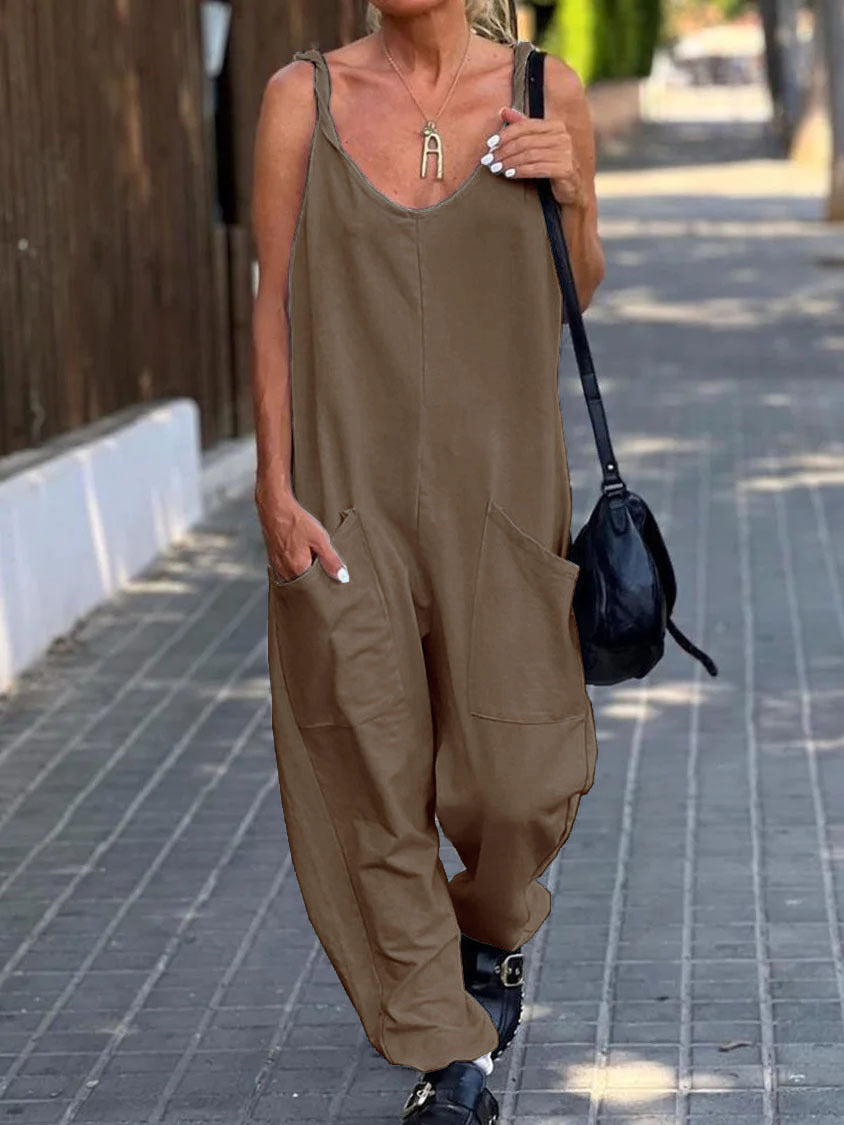 Loser Overall with Large Pockets