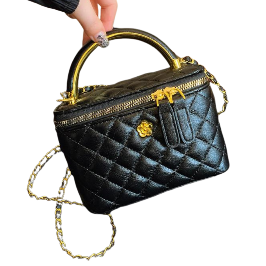 Alice™ | Quilted Vanity Bag with Chain
