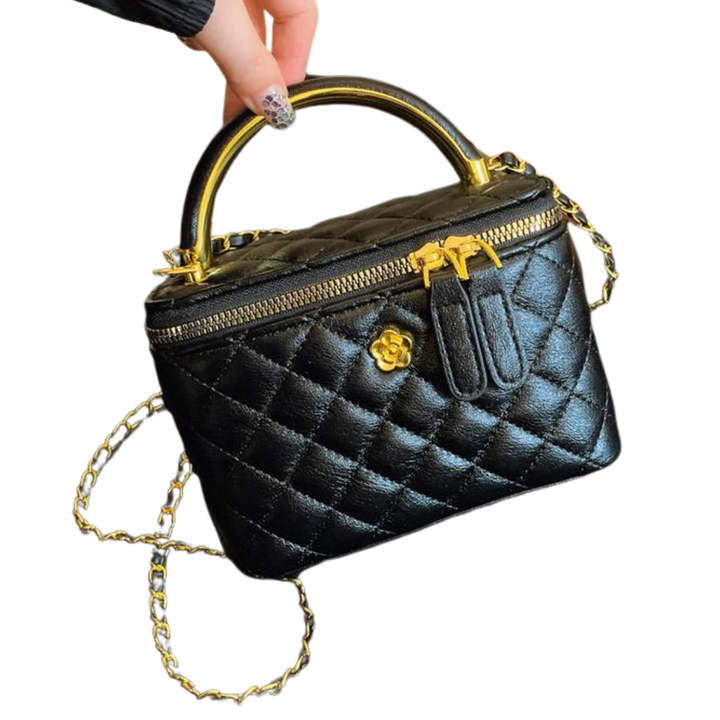 Alice™ | Quilted Vanity Bag with Chain