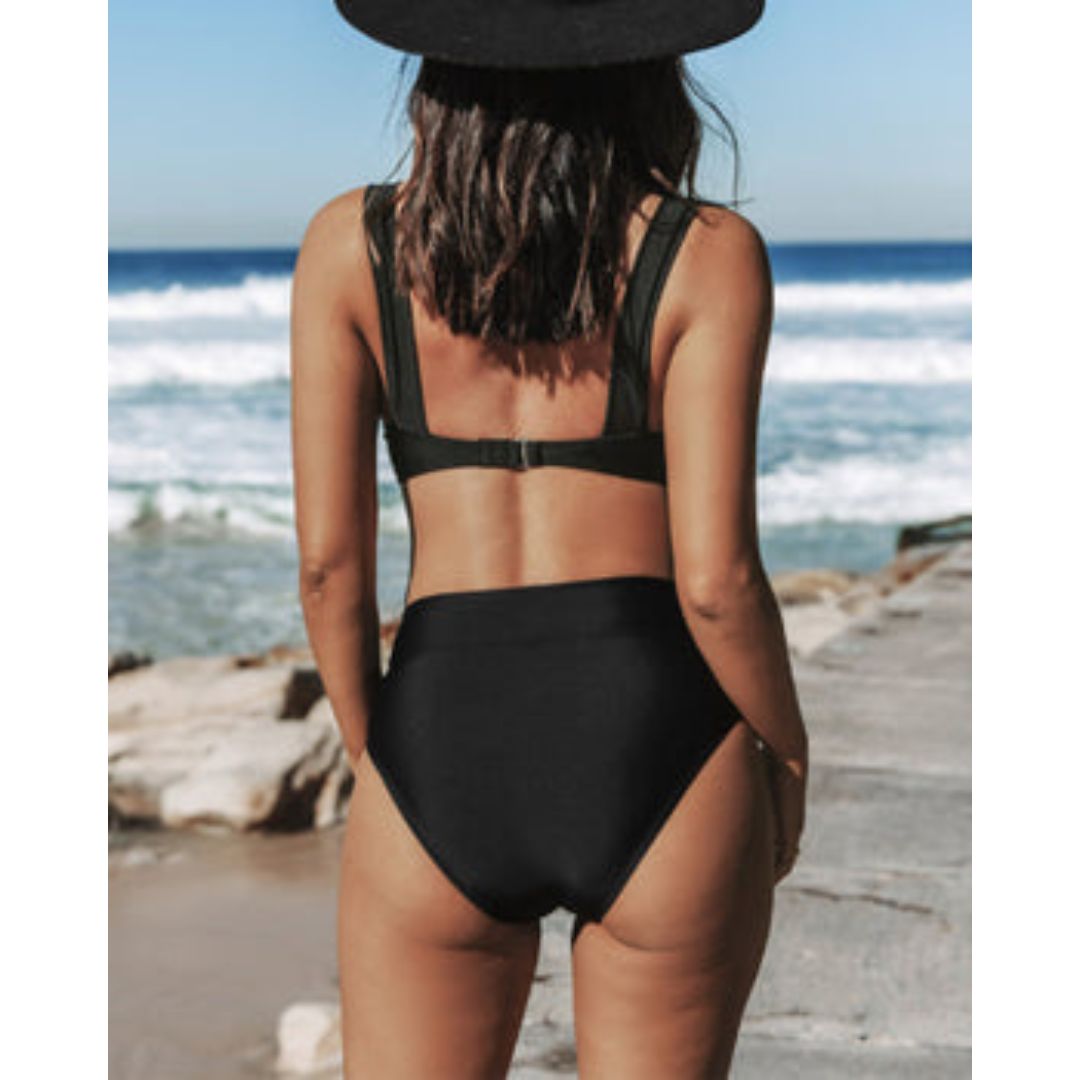 Claire - High-Waisted Swimsuit
