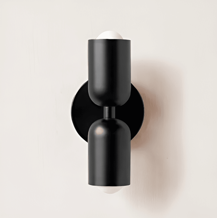 Double-Sided Capsule Wall Light with Round Backplate — view 8