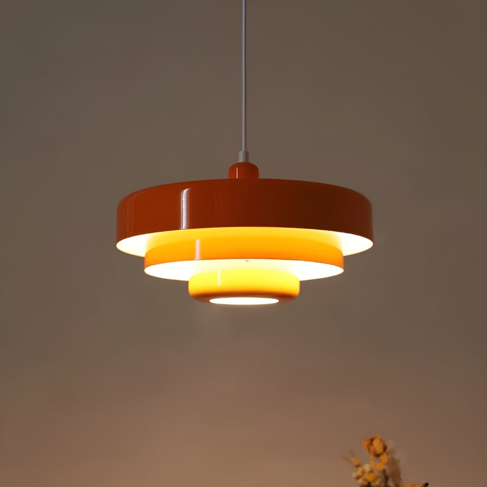 LED Scandinavian Glass Pendant Light with Dimmable Bulb — view 7