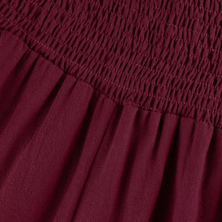 Tavina | Cotton-Linen Ease Pants