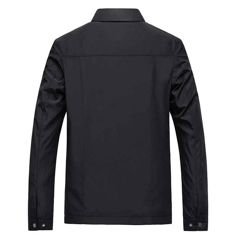 Palmer™ | Men's Zip-Up Harrington Jacket with Check Lining