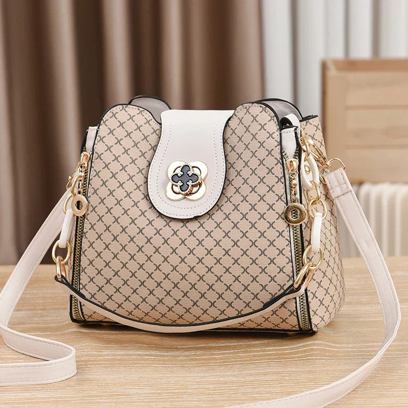 Élise™ | Monogram Print Bucket Bag
