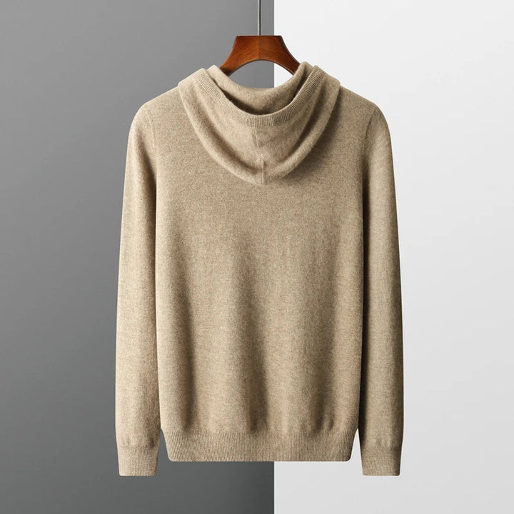 Hayden™ | Men's Fine Knit Pullover Hoodie with Drawstring