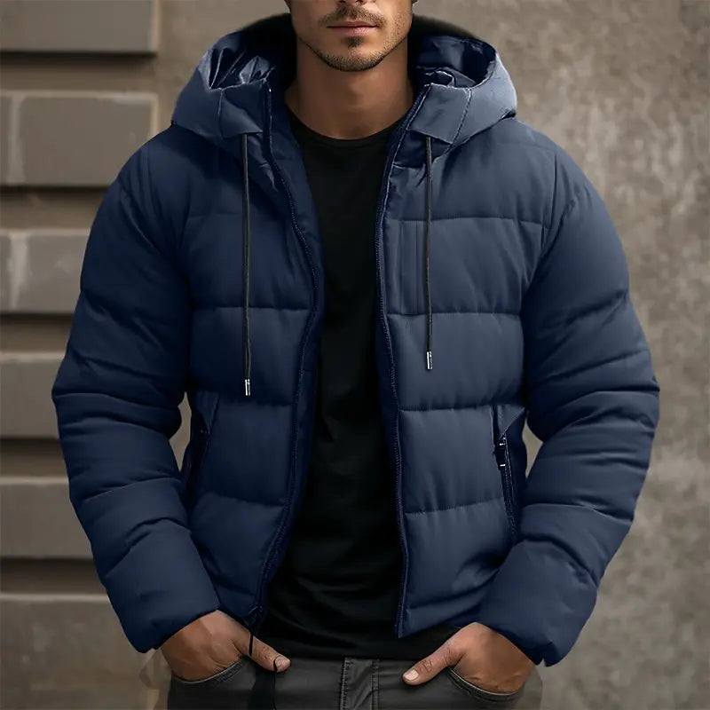 Soren™ | Men's Hooded Quilted Puffer Jacket