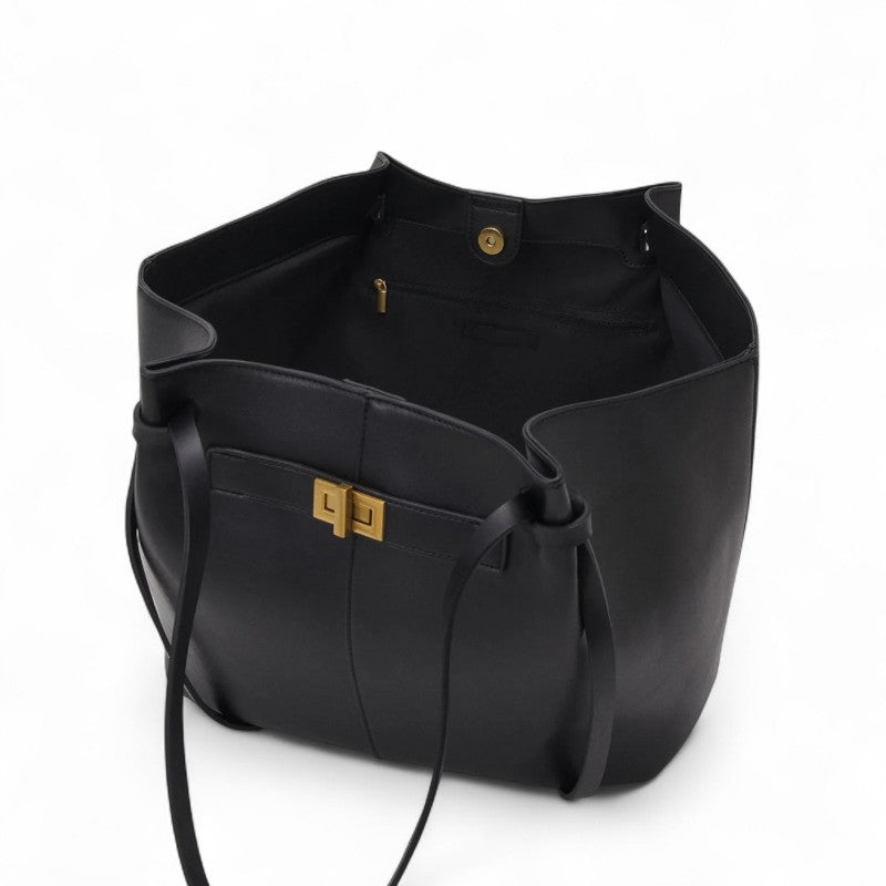 Lyra™ | Large PU Leather Tote