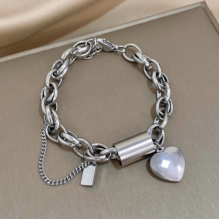 Heartened Massive Bracelet | Gold