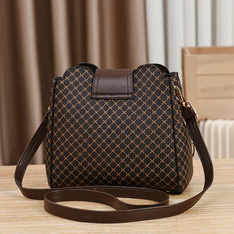Élise™ | Monogram Print Bucket Bag