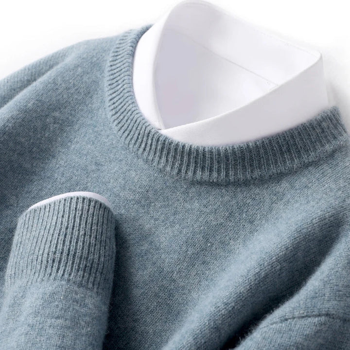 Isaac™ | Men's Fine Knit Crew Neck Sweater