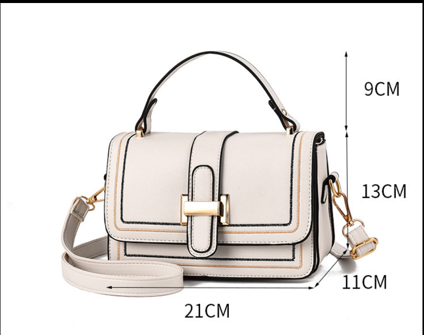 Luna™ | Structured Flap Shoulder Bag