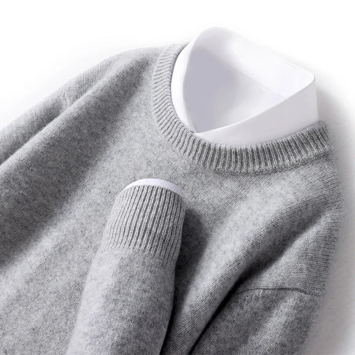 Isaac™ | Men's Fine Knit Crew Neck Sweater
