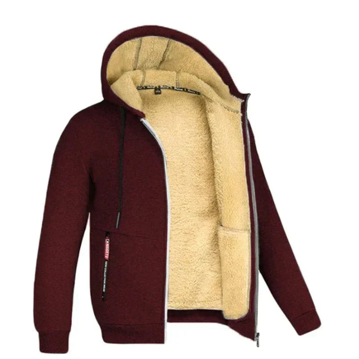 Gregor™ | Men's Sherpa-Lined Zip-Up Hoodie