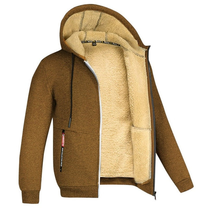 Gregor™ | Men's Sherpa-Lined Zip-Up Hoodie