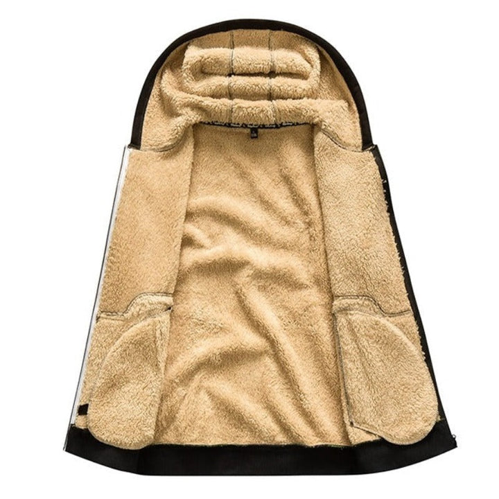 Gregor™ | Men's Sherpa-Lined Zip-Up Hoodie