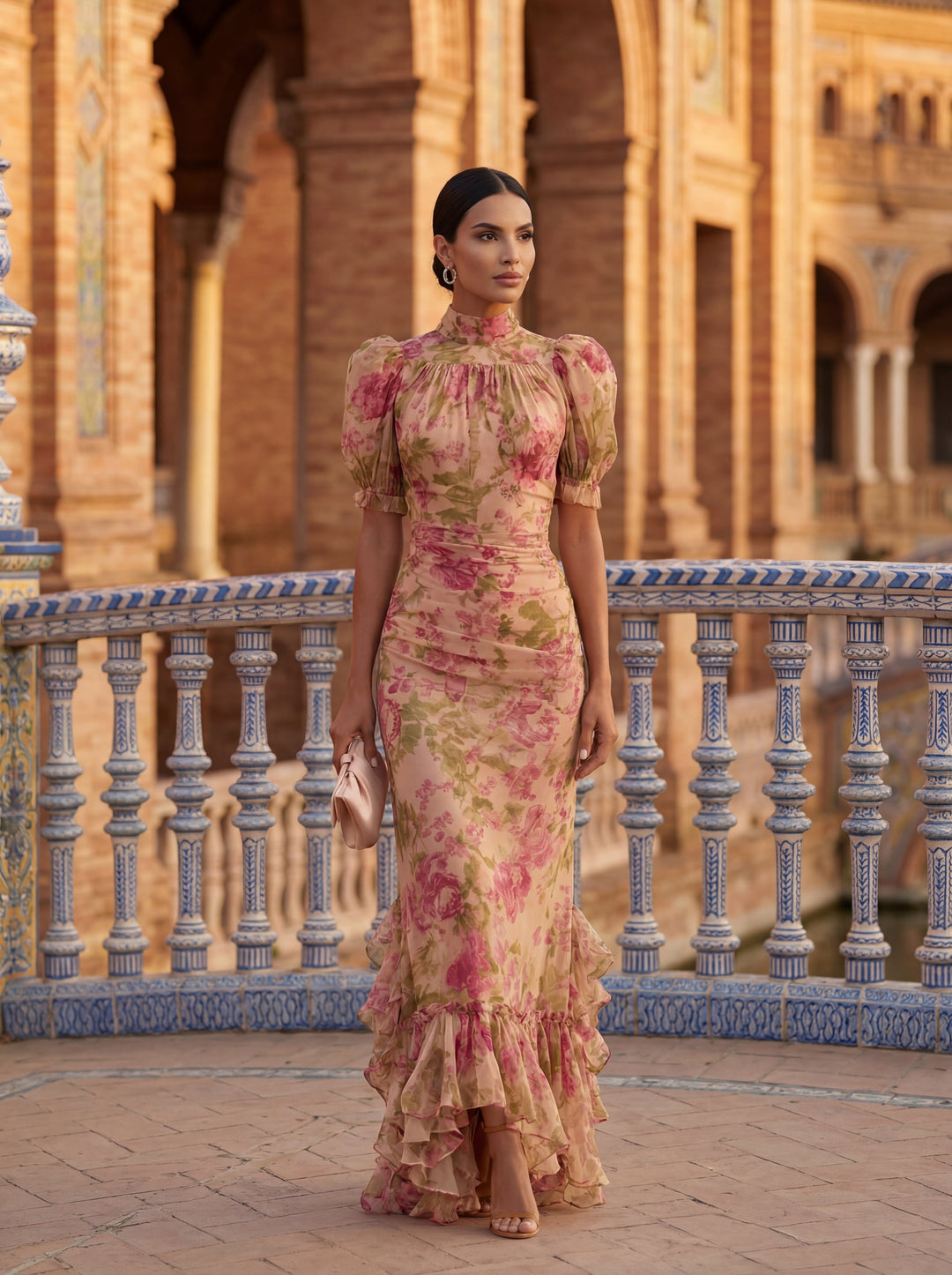 Rosary™ | Elegant Puff Dress