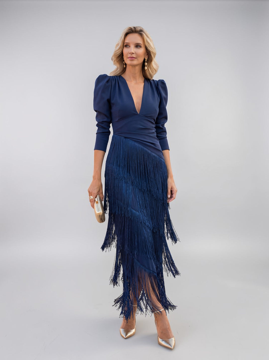 Sofia™ | Elegant Fringe Dress