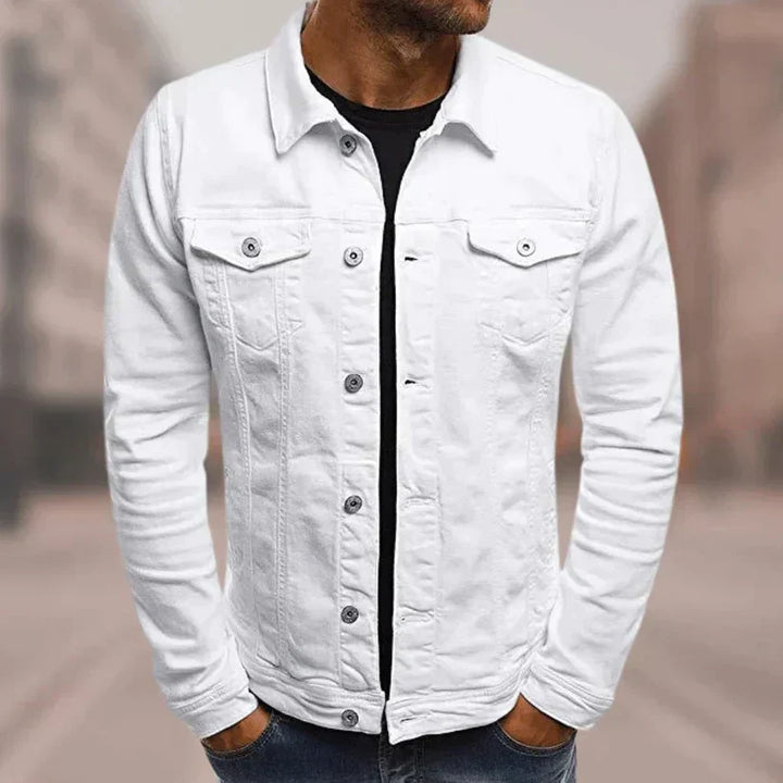 Winston™ | Men's Button-Front Trucker Jacket with Flap Pockets