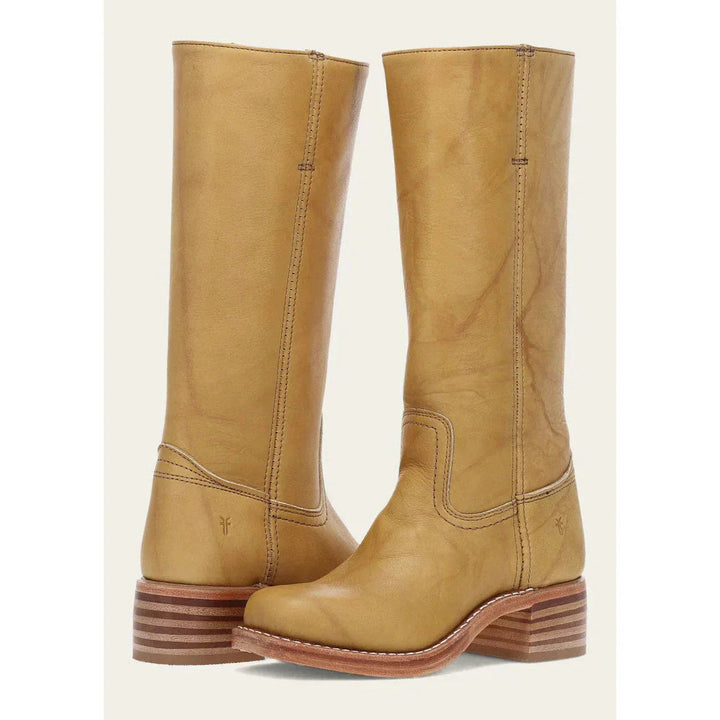 Nicolette™ | Women's Square Toe Knee High Riding Boots with Side Zip