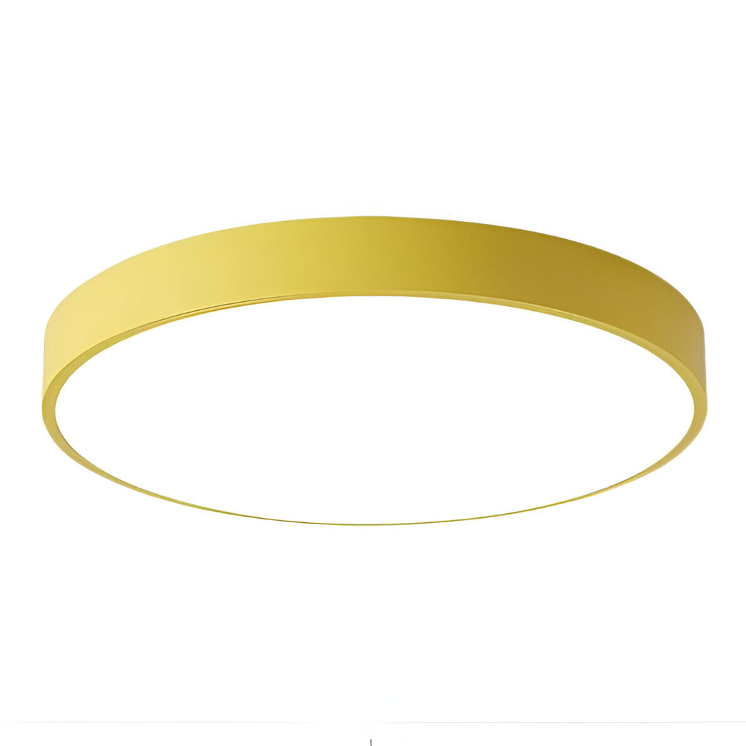 LED Low-Profile Round Ceiling Light with Slim Frame — view 8
