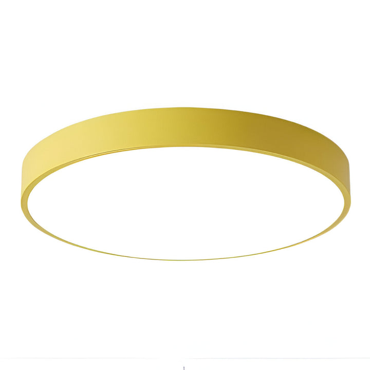 LED Low-Profile Round Ceiling Light with Slim Frame — view 8