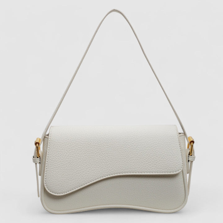 Zoëy | Wavy Vegan Leather Shoulder Bag