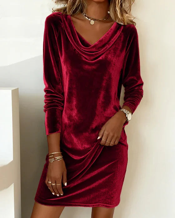 Junori™ | FrosiLunori™ | Frosina Velvet Dressna Velvet Dress