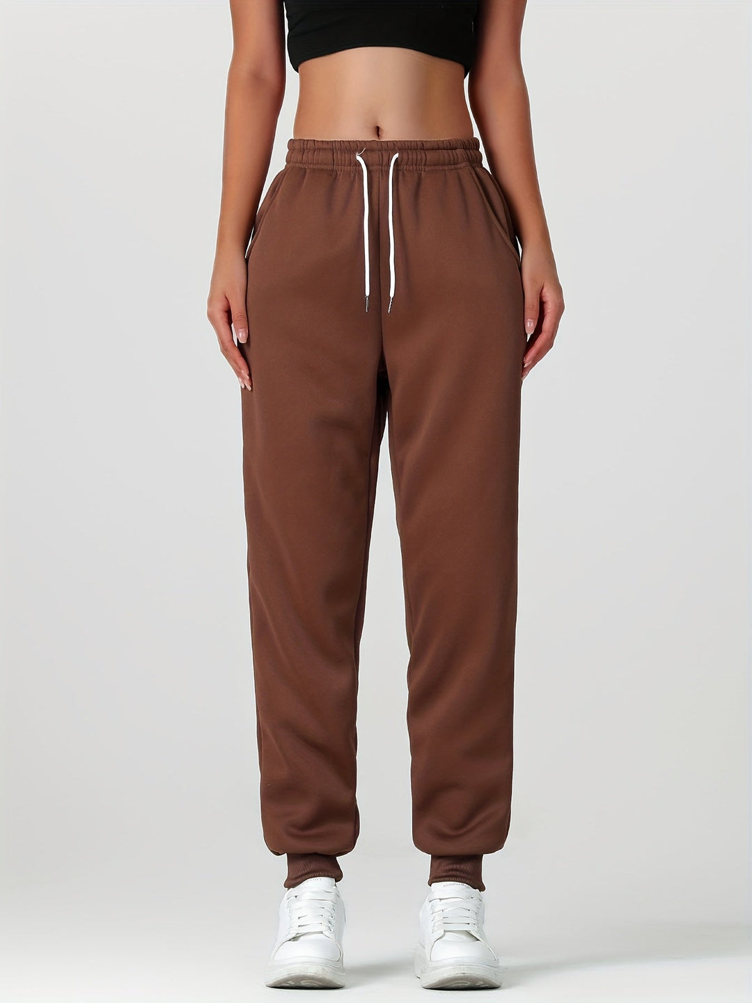 Marilla™ | Women's Warm Lined Cuffed Joggers