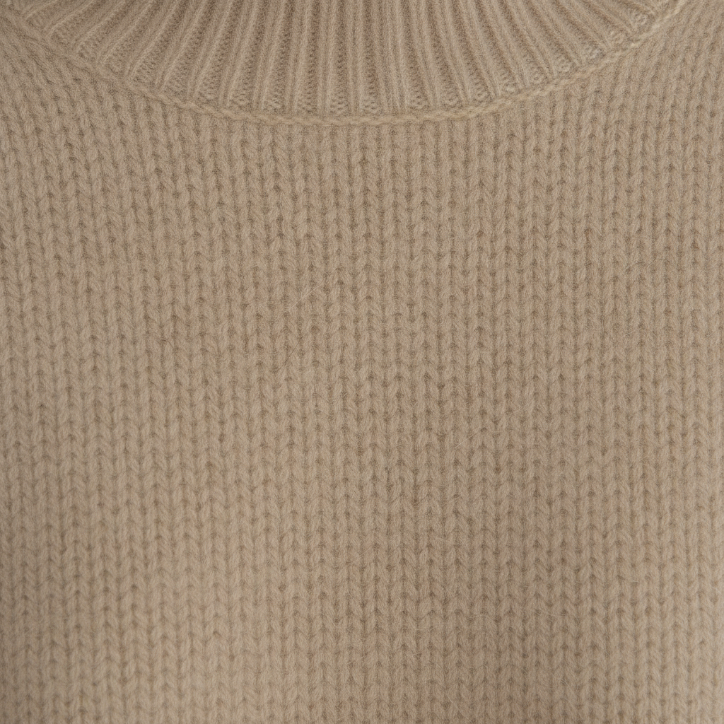 Drusiana™ | Women's Oversized Turtleneck Sweater with Ribbed Trim